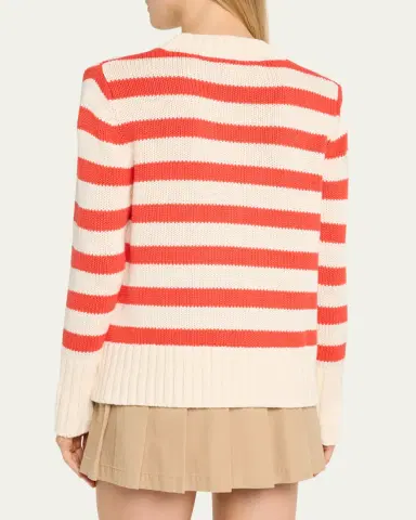 Kule The Tatum Cotton Stripe Sweater | Thumbnail 3