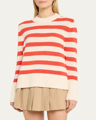 Kule The Tatum Cotton Stripe Sweater | Thumbnail 4