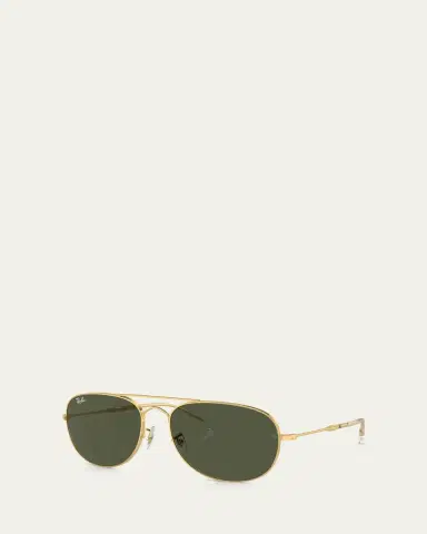 Ray-Ban Bain Bridge Metal Aviator Sunglasses, 57mm | Thumbnail 2 Ray-Ban Bain Bridge Metal Aviator Sunglasses, 57mm | Thumbnail 2