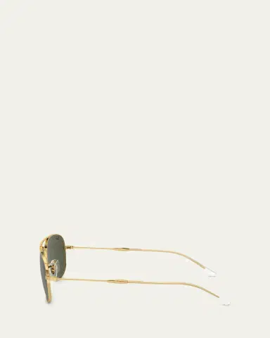 Ray-Ban Bain Bridge Metal Aviator Sunglasses, 57mm | Thumbnail 3 Ray-Ban Bain Bridge Metal Aviator Sunglasses, 57mm | Thumbnail 3