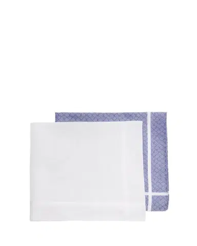 Simonnot Godard Men's 2-Pack Egyptian Cotton Handkerchiefs, Boxed Gift Set | Thumbnail 1
