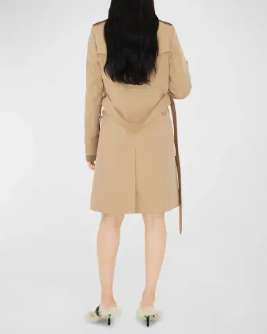 Burberry Chelsea Belted Double-Breasted Trench Coat | Thumbnail 3