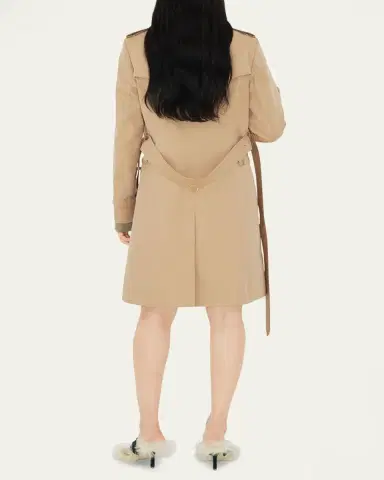 Burberry Chelsea Belted Double-Breasted Trench Coat | Thumbnail 6