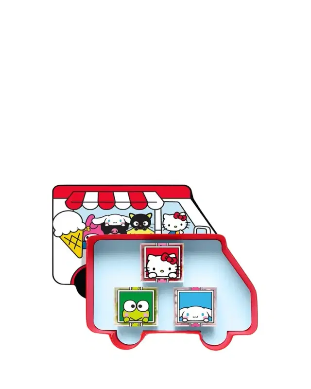 Sugarfina Hello Kitty and Friends 3-Piece Truck Bento Box