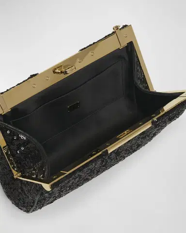 Dolce & Gabbana Marlene Medium Sequined Clutch Bag | Thumbnail 2 Dolce & Gabbana Marlene Medium Sequined Clutch Bag | Thumbnail 2