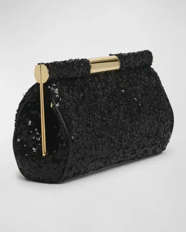 Dolce & Gabbana Marlene Medium Sequined Clutch Bag | Thumbnail 5 Dolce & Gabbana Marlene Medium Sequined Clutch Bag | Thumbnail 5