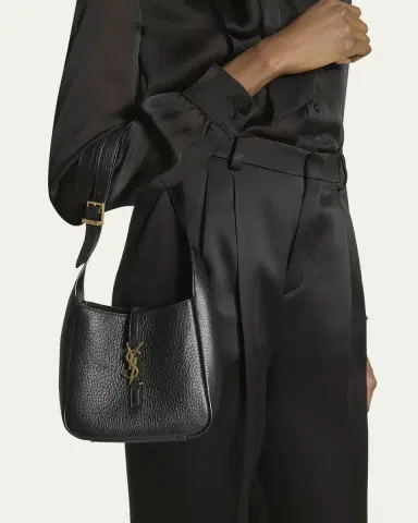 Saint Laurent Le 5 A 7 Hobo Bag in Deer Leather | Thumbnail 6