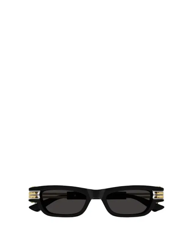 Bottega Veneta Bolt Plastic Rectangle Sunglasses