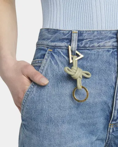 Bottega Veneta Knotted Napa Key Chain | Thumbnail 2