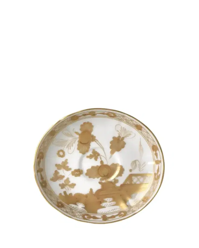 Oriente Italiano Gold Coffee Saucer, Aurum