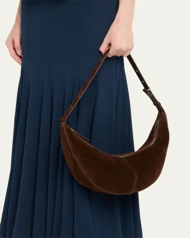 Proenza Schouler Slide Zip Suede Shoulder Bag | Thumbnail 2 Proenza Schouler Slide Zip Suede Shoulder Bag | Thumbnail 2
