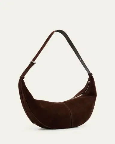 Proenza Schouler Slide Zip Suede Shoulder Bag | Thumbnail 3 Proenza Schouler Slide Zip Suede Shoulder Bag | Thumbnail 3