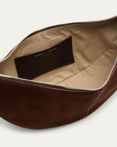 Proenza Schouler Slide Zip Suede Shoulder Bag | Thumbnail 4 Proenza Schouler Slide Zip Suede Shoulder Bag | Thumbnail 4