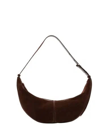 Proenza Schouler Slide Zip Suede Shoulder Bag | Thumbnail 1 Proenza Schouler Slide Zip Suede Shoulder Bag | Thumbnail 1