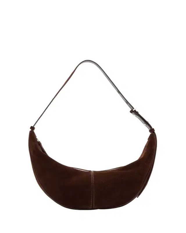Proenza Schouler Slide Zip Suede Shoulder Bag