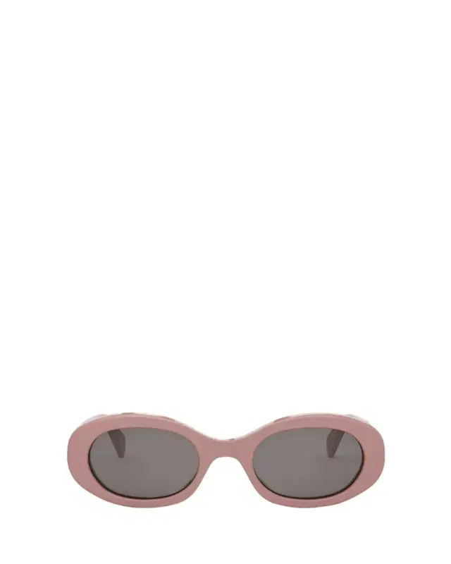 Celine Triomphe Acetate Oval Sunglasses