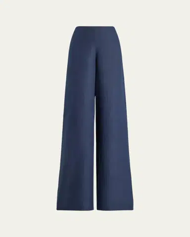 Ralph Lauren Collection Daria Linen Wide-Leg Pants | Thumbnail 5 Ralph Lauren Collection Daria Linen Wide-Leg Pants | Thumbnail 5