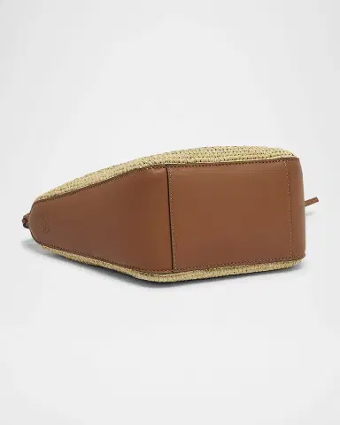 Loewe x Paula's Ibiza Hammock Mini Hobo Bag in Raffia with Leather Strap | Thumbnail 5 Loewe x Paula's Ibiza Hammock Mini Hobo Bag in Raffia with Leather Strap | Thumbnail 5