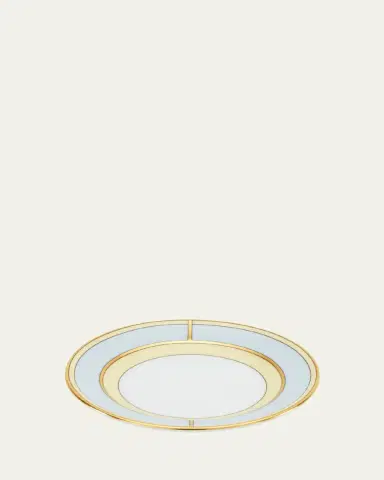 GINORI 1735 Diva Colonna Coffee Saucer, Celeste | Thumbnail 2 GINORI 1735 Diva Colonna Coffee Saucer, Celeste | Thumbnail 2
