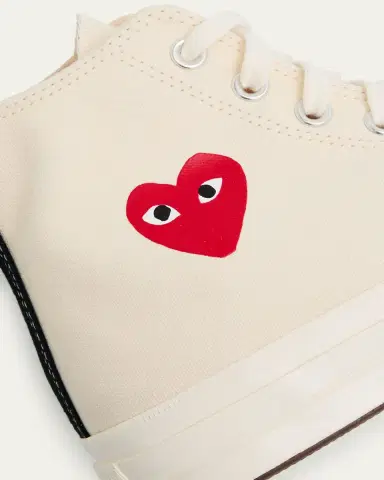 CDG Play x Converse Chuck Taylor Canvas High-Top Sneakers | Thumbnail 9 CDG Play x Converse Chuck Taylor Canvas High-Top Sneakers | Thumbnail 9
