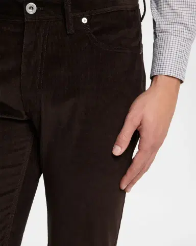 Brioni Men's Pinwale 5-Pocket Pants | Thumbnail 4 Brioni Men's Pinwale 5-Pocket Pants | Thumbnail 4
