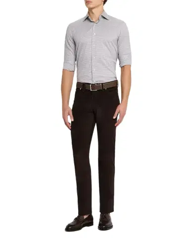 Brioni Men's Pinwale 5-Pocket Pants | Thumbnail 1 Brioni Men's Pinwale 5-Pocket Pants | Thumbnail 1