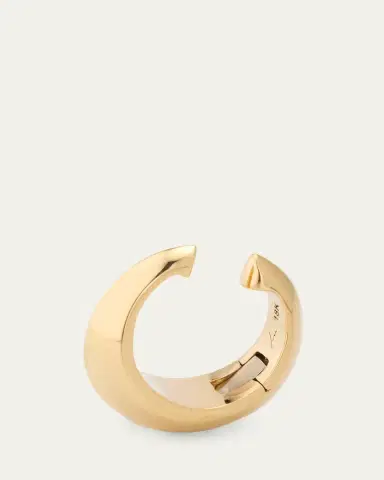 Lizzie Mandler Fine Jewelry Plain Crescent Ear Cuff | Thumbnail 3