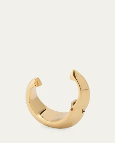 Lizzie Mandler Fine Jewelry Plain Crescent Ear Cuff | Thumbnail 4