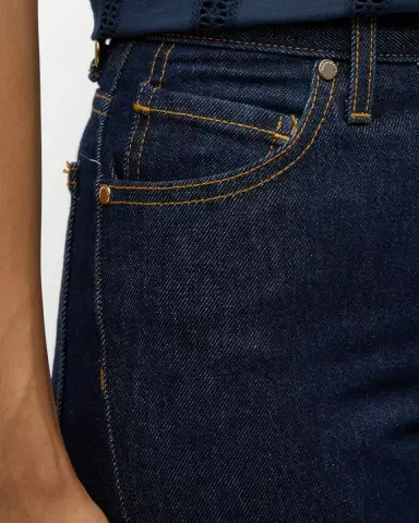 Ulla Johnson The Agnes Cropped Straight-Leg Denim Jeans | Thumbnail 4