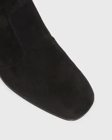 Roger Vivier Tres Vivier Suede Buckle Ankle Booties | Thumbnail 2 Roger Vivier Tres Vivier Suede Buckle Ankle Booties | Thumbnail 2