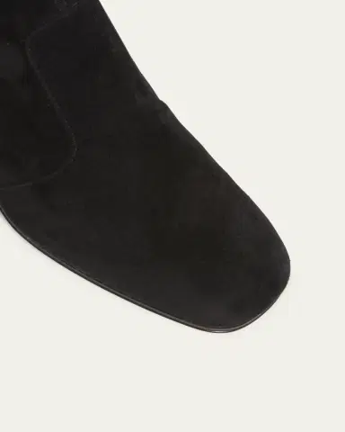 Roger Vivier Tres Vivier Suede Buckle Ankle Booties | Thumbnail 5 Roger Vivier Tres Vivier Suede Buckle Ankle Booties | Thumbnail 5