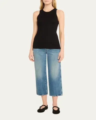 AMO Denim Swoon Knit Tank Top | Thumbnail 2