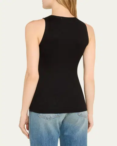 AMO Denim Swoon Knit Tank Top | Thumbnail 3