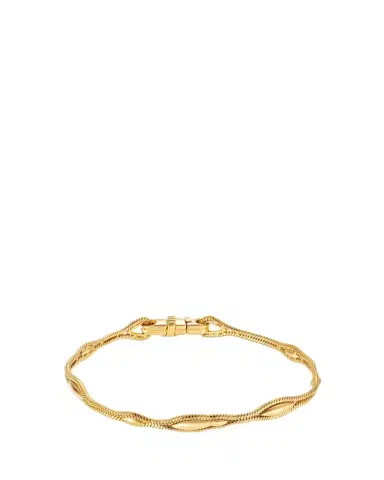 Fernando Jorge 18K Yellow Gold Fluid Thick Bracelet | Thumbnail 1