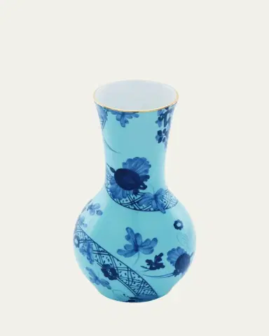 Ginori 1735 Oriente Italiano Tulipano Iris Vase, 8" | Thumbnail 2