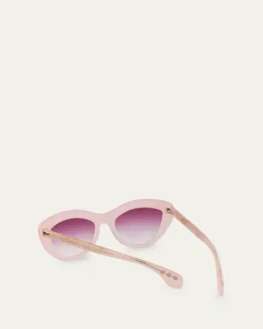 Hoorsenbuhs 24K Gold & Acetate Cat-Eye Sunglasses | Thumbnail 3 Hoorsenbuhs 24K Gold & Acetate Cat-Eye Sunglasses | Thumbnail 3