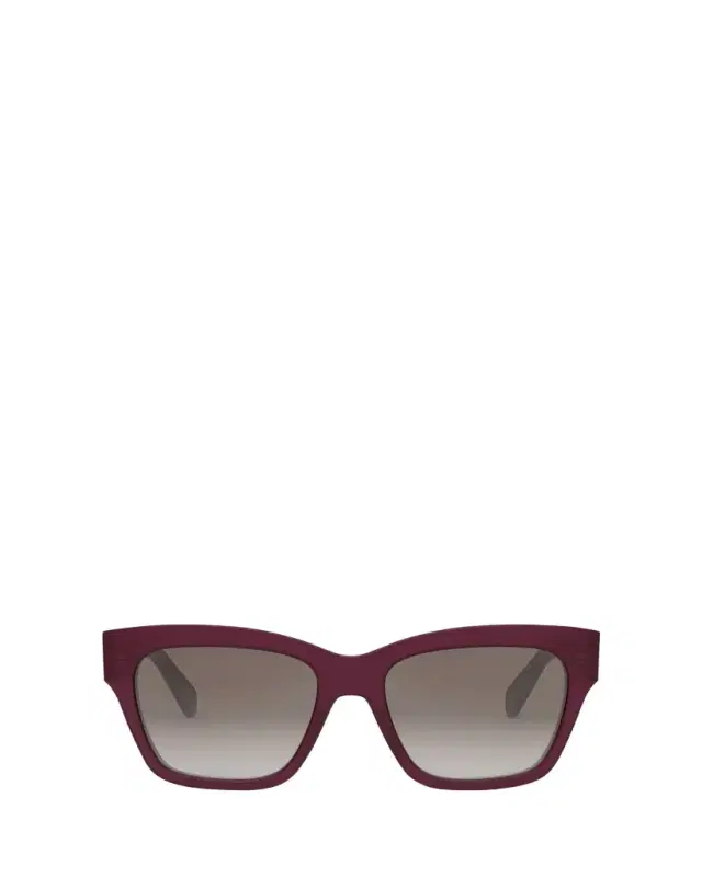 CELINE Triomphe Acetate Square Sunglasses