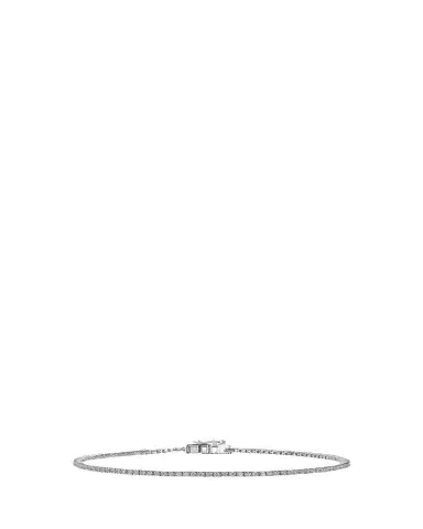 Lana 14K Gold Skinny Diamond Tennis Bracelet | Thumbnail 1