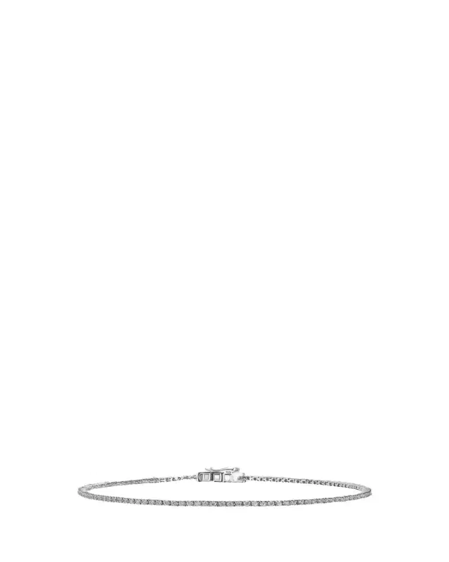 Lana 14K Gold Skinny Diamond Tennis Bracelet