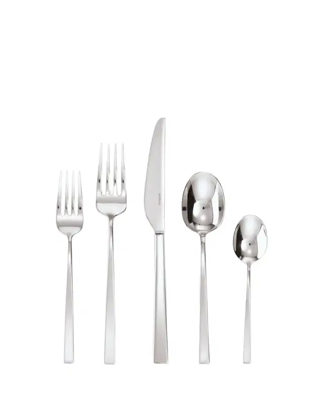 Sambonet Linea Q 5-Piece Flatware Place Setting