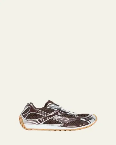 Bottega Veneta Men's Orbit Technical Fishnet Sneakers | Thumbnail 42 Bottega Veneta Men's Orbit Technical Fishnet Sneakers | Thumbnail 42