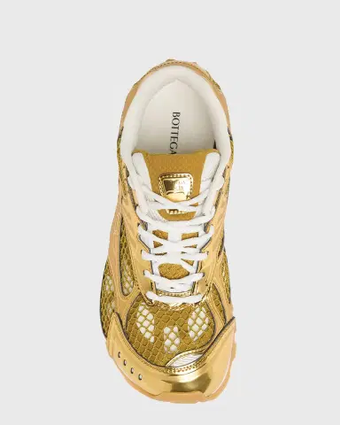 Bottega Veneta Men's Orbit Technical Fishnet Sneakers | Thumbnail 6 Bottega Veneta Men's Orbit Technical Fishnet Sneakers | Thumbnail 6