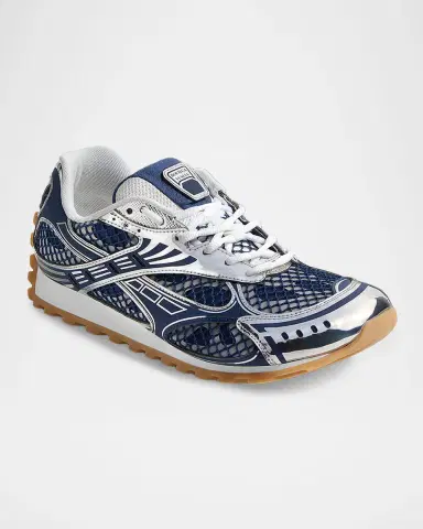 Bottega Veneta Men's Orbit Technical Fishnet Sneakers | Thumbnail 82 Bottega Veneta Men's Orbit Technical Fishnet Sneakers | Thumbnail 82