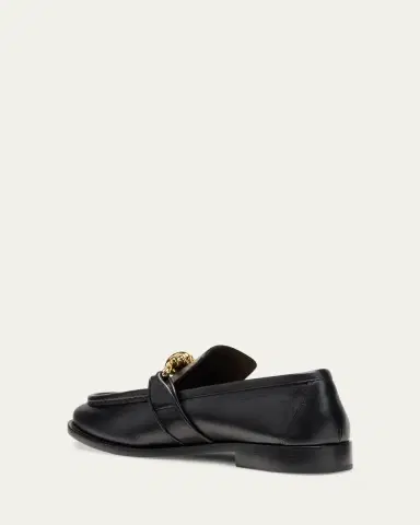 Bottega Veneta Men's Astaire Metallic Knot Napa Loafers | Thumbnail 9 Bottega Veneta Men's Astaire Metallic Knot Napa Loafers | Thumbnail 9