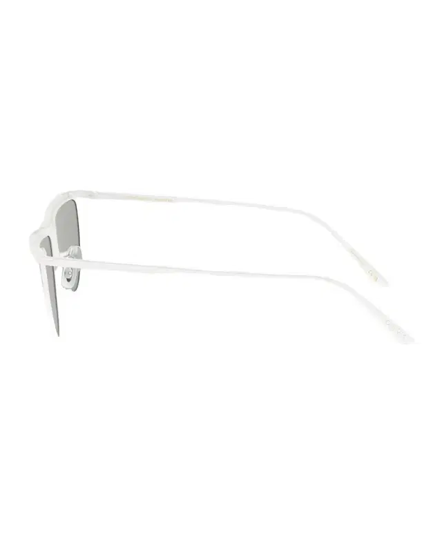 KHAITE x Oliver Peoples Sleek Metal Windsor Rim Sunglasses