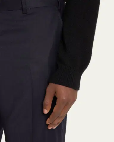 Brioni Men's Tigullio Flannel Trousers | Thumbnail 5 Brioni Men's Tigullio Flannel Trousers | Thumbnail 5
