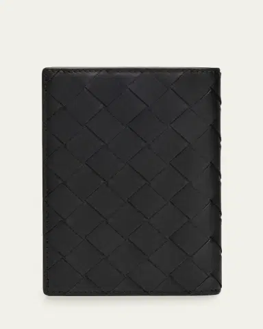 Bottega Veneta Men's Intrecciato Leather Passport Case | Thumbnail 3 Bottega Veneta Men's Intrecciato Leather Passport Case | Thumbnail 3