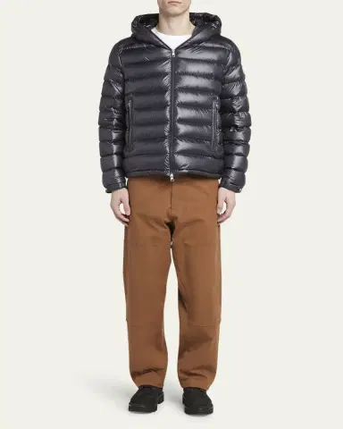 Moncler Men's Besines Hooded Down Jacket | Thumbnail 2
