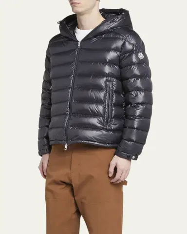 Moncler Men's Besines Hooded Down Jacket | Thumbnail 4