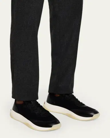 Loro Piana Men's Walk Wish Knit Sneakers | Thumbnail 2